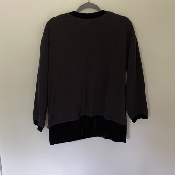 Vintage Gantos Velvet Trim Oversized Sweatshirt - Picture 11 of 11